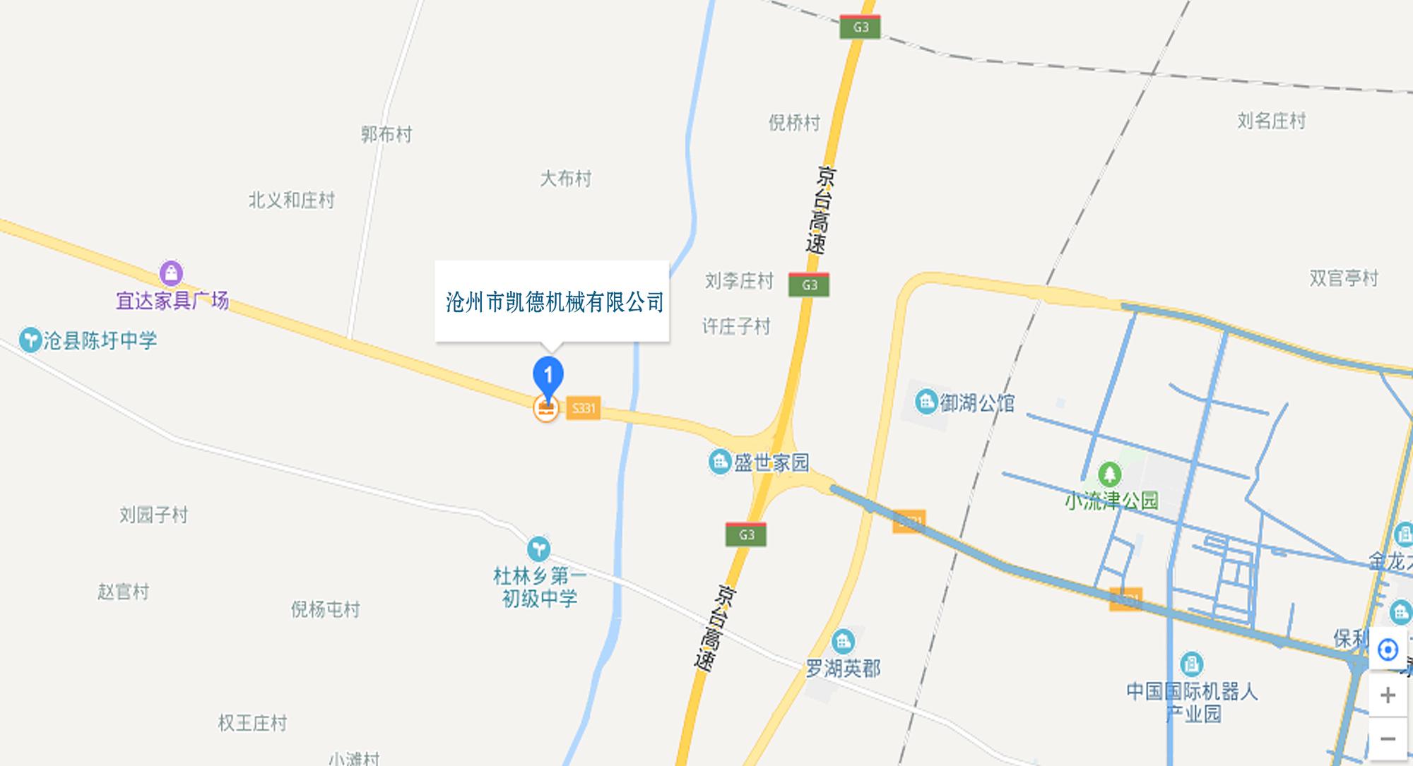 公司位置地图